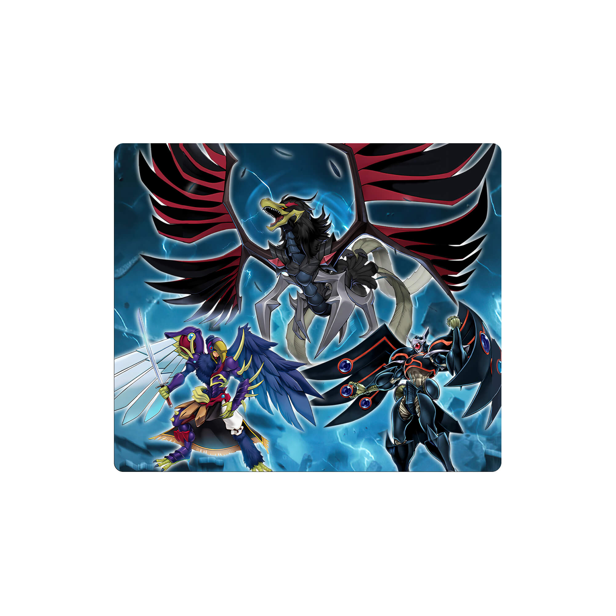 Tapis de souris Dragon à ailes noires