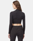 Mockneck Longsleeve Crop