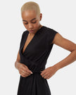 Woven Wrap Dress