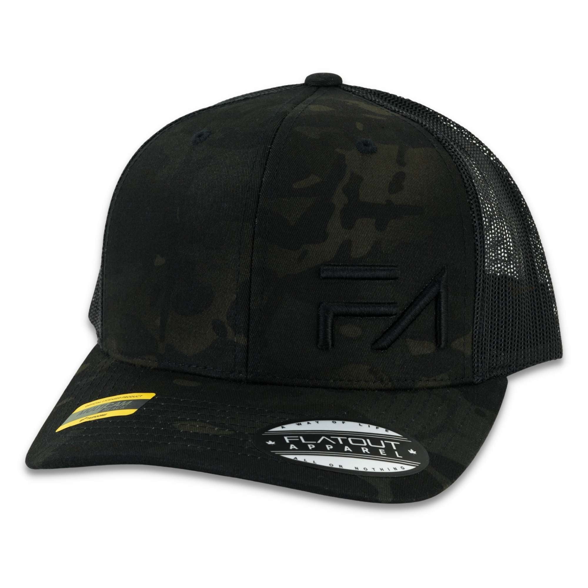 FA Trucker Multicam Noir