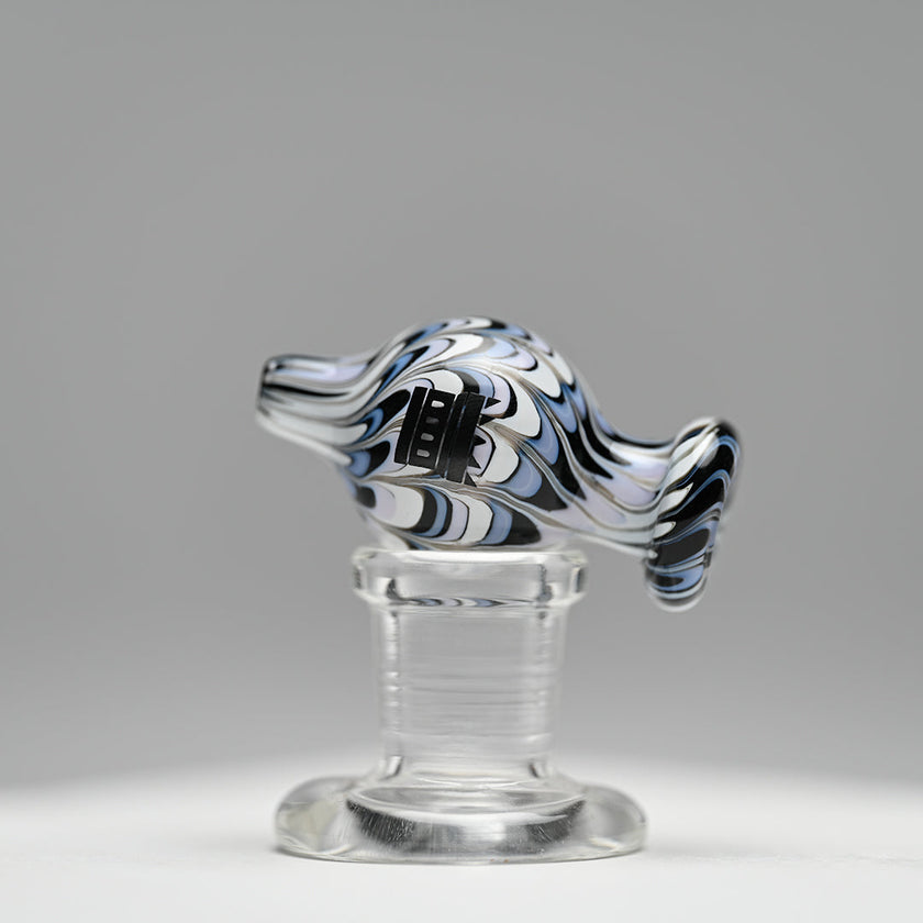 Directional Bubble Carb Cap - Color Swirl
