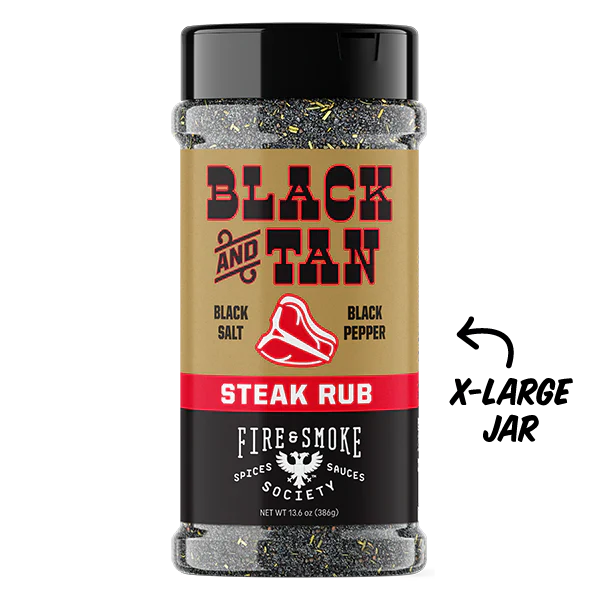 Fire & Smoke Society Black & Tan Steak Rub