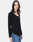 Ribbed Henley Longsleeve