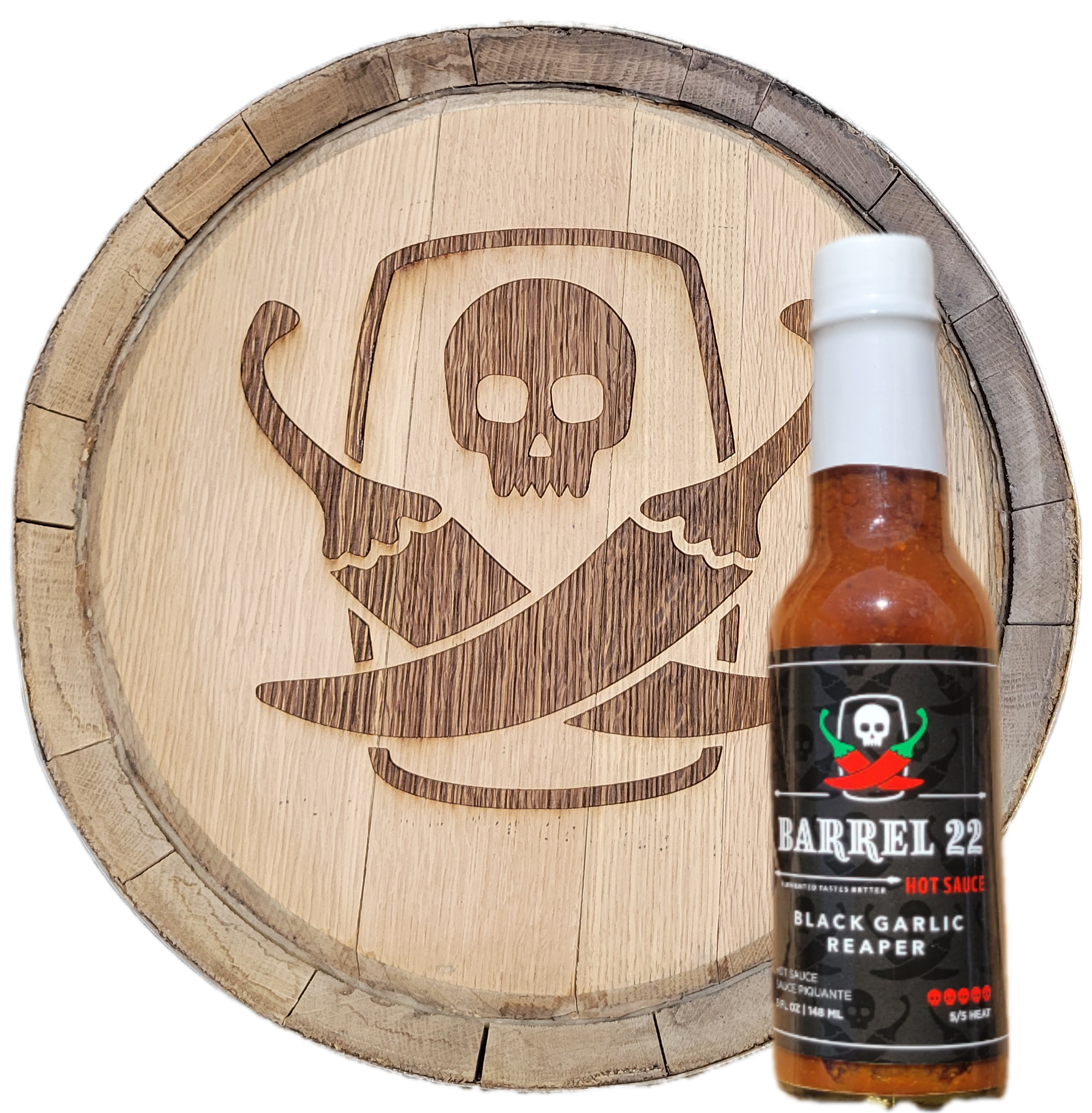 Black Garlic Reaper Hot Sauce