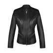 Valkyrie Black Leather Jacket