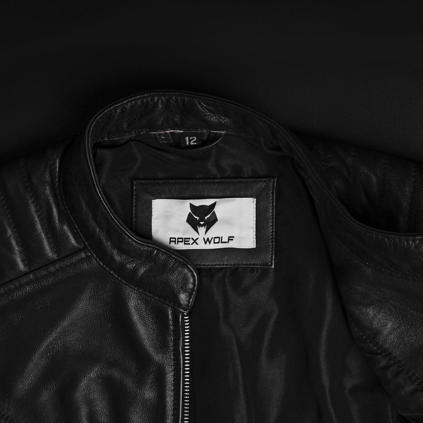 Valkyrie Black Leather Jacket