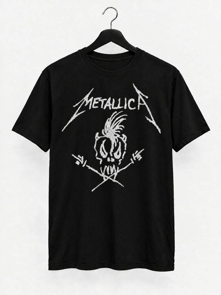 Metallica Scary Bones Black T-Shirt