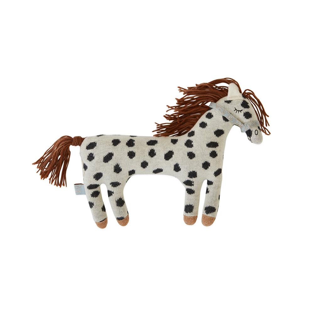 Darling - Little Pelle Pony - Offwhite / Black