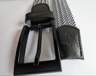 Braided Belt - Black/White