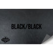 NO ADHESIVE BLACK/BLACK LEATHERETTE SHEET (12