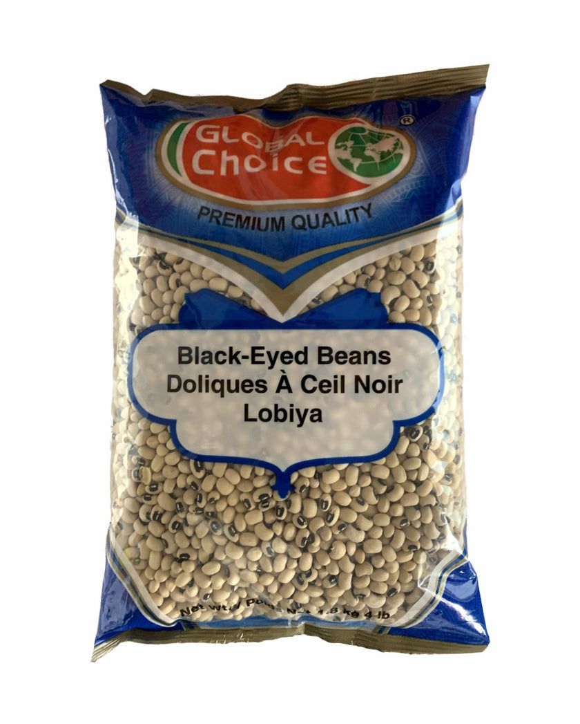 Global Choice Black Eyed Beans 1.8 kg ( Lobiya 4lb)