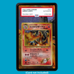 Blaine's Charizard 2/132 (Graded) Display Case