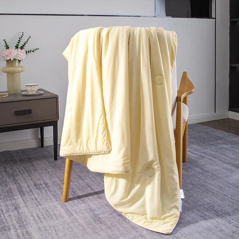 Blanket Machine Washable Summer Quilt Airable Cover Summer Thin Duvet