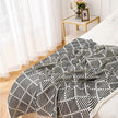 Meadow Cozy Pom Pom Blanket/Throw - Black