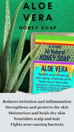 ALL NATURAL HONEY ALOE VERA FACE & BODY BAR