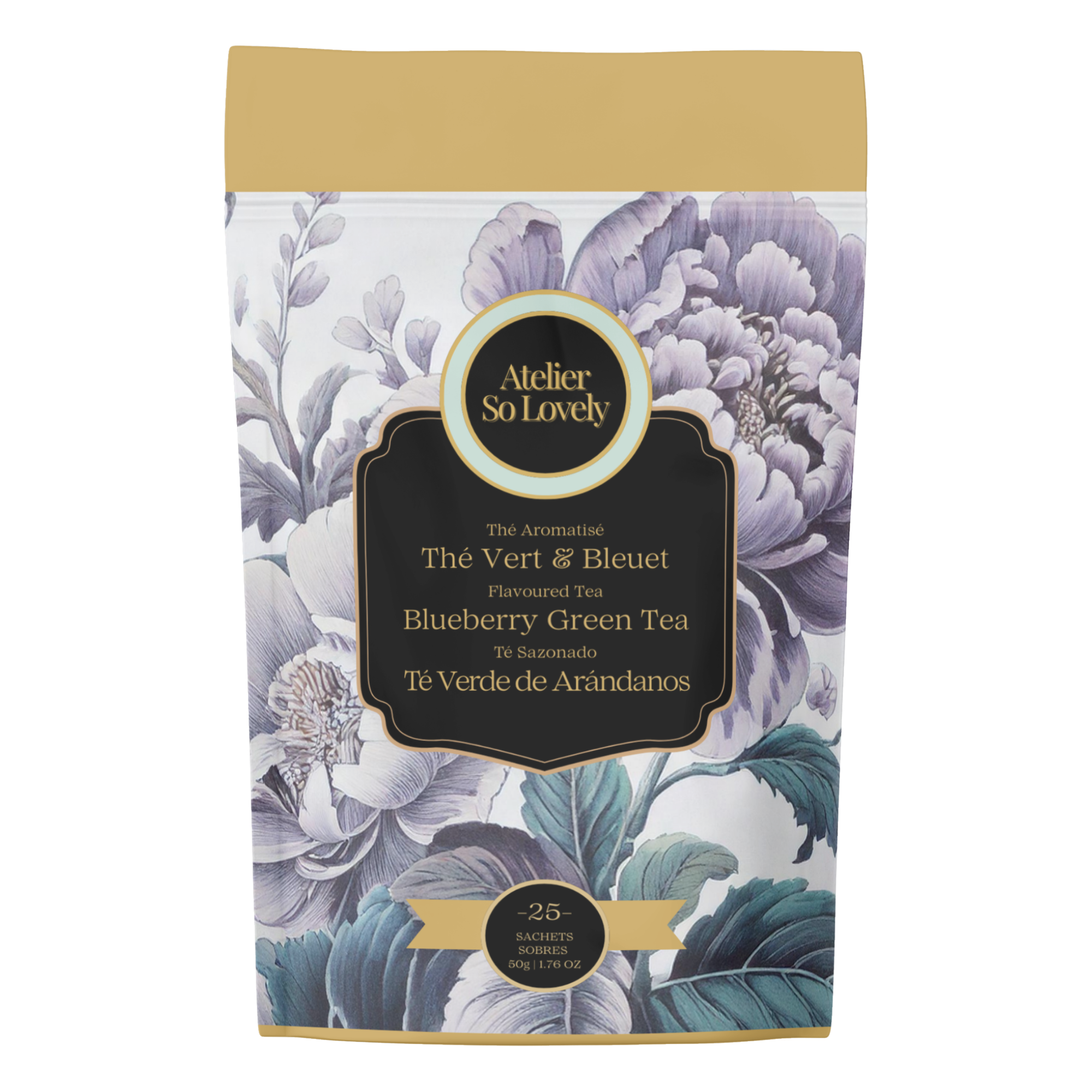 Blueberry Green Tea