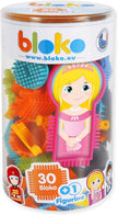 Bloko - 30 Bloko Tube With 1 Figurine