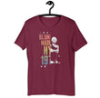 Blondie - NY Blondie 1974 Split T-Shirt (Maroon)
