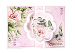 SL Clear Stamp Lilac Flowers Blooming Butterfly 93x136x3mm 7 PC nr.358