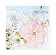 SL Clear Stamp Lilac Flowers Blooming Butterfly 93x136x3mm 7 PC nr.358