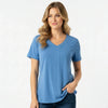 Blouse col V