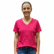 Blouse col V