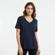 Blouse col V