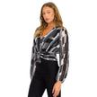 Blouse courte femme