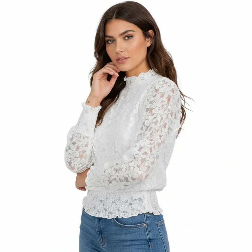 Blouse en dentelle