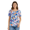 Blouse floral femme