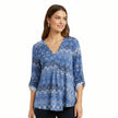 Blouse à motifs