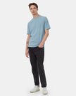 Regenerative Cotton Step Hem T-Shirt