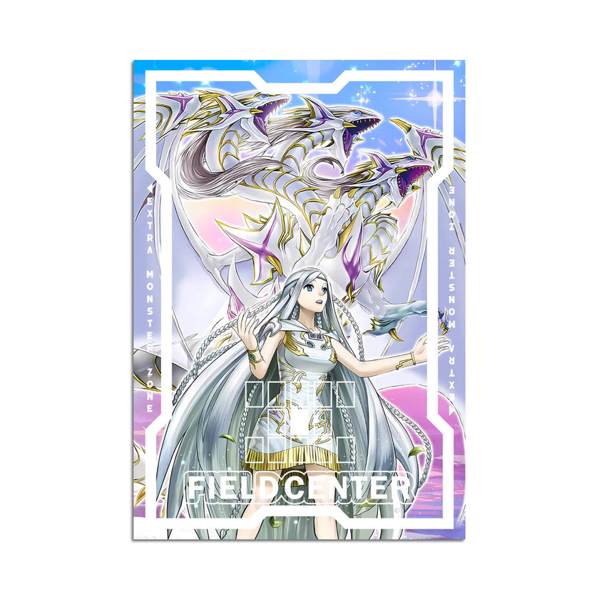 Centre de terrain en métal Dragon Spirit Bleu-Yeux Ultime