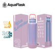 AquaFlask Colorwave 40oz Tumbler – Double Wall Stainless Steel, Keeps Drinks Hot & Cold, Leak-Proof