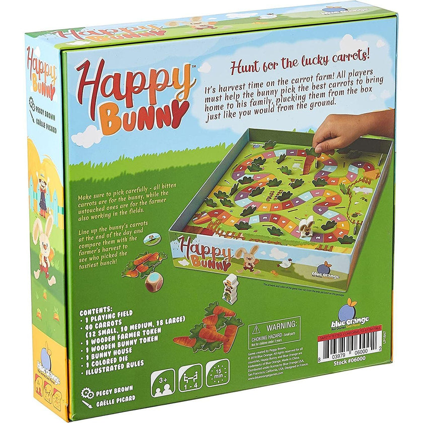Blue Orange - Happy Bunny