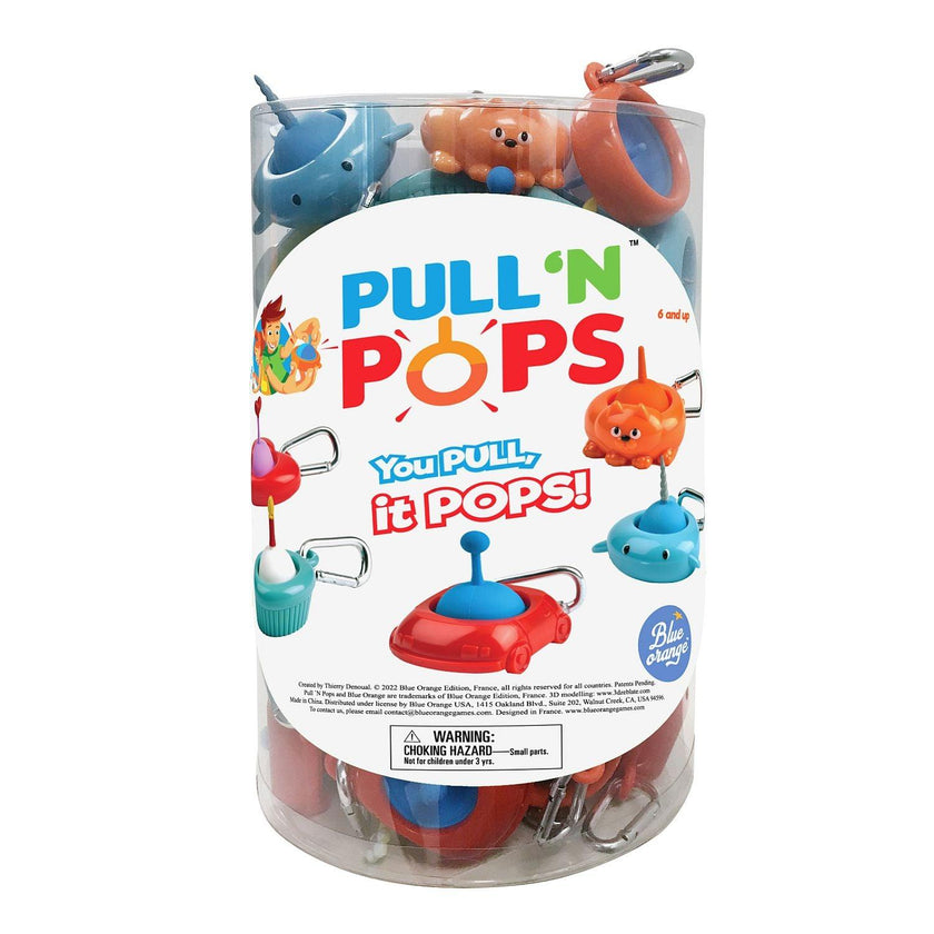 Blue Orange - Pull N Pops - Multi Bubble (assorted 60)