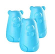 Blue bubble liquid toilet cleaning detergent treasure