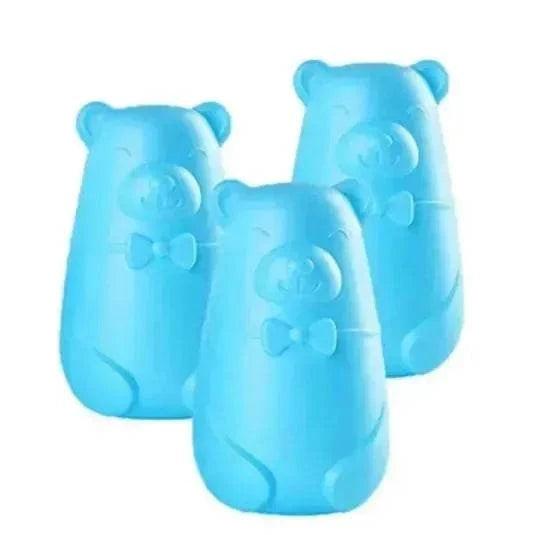 Blue bubble liquid toilet cleaning detergent treasure