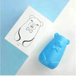 Blue bubble liquid toilet cleaning detergent treasure