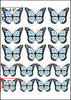 Edible Butterflies Cake Decorations
