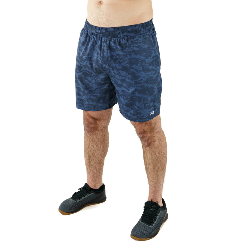 Unlimited Shorts Blue Camo (7.5
