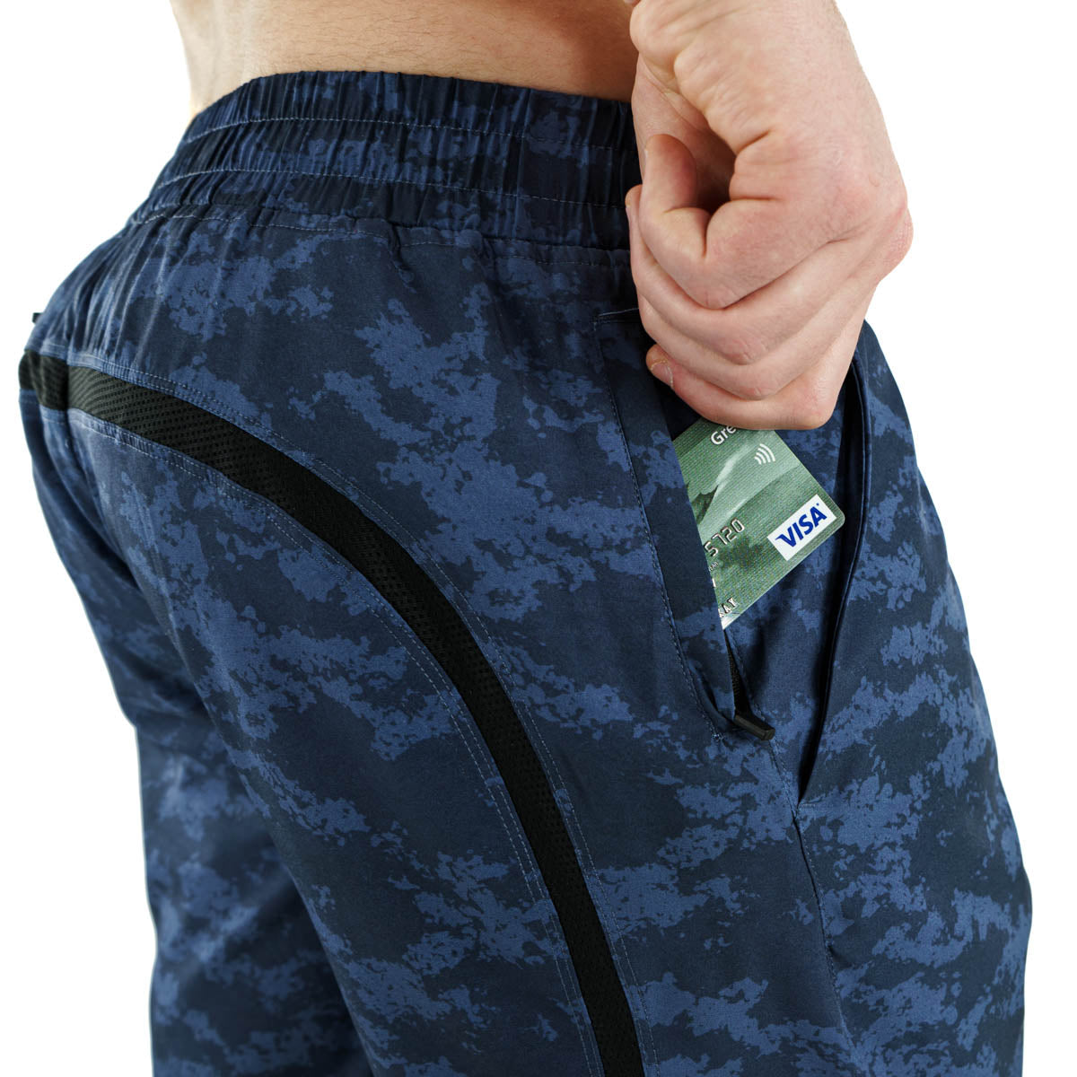 Unlimited Shorts Blue Camo (7.5