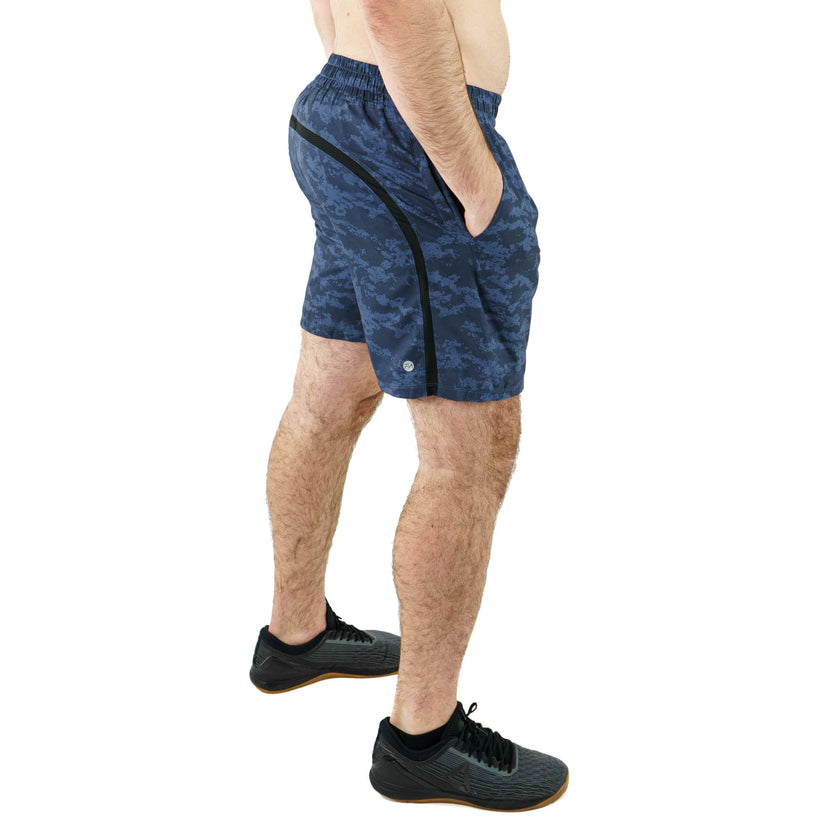 Unlimited Shorts Blue Camo (7.5