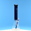 Colored Tube (16″) High-quality Borosilicate Glass Beaker Bong