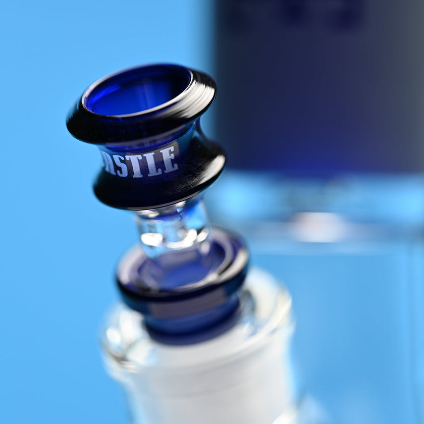 Frosted Tube (16″) Colored Beaker Bong