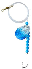 Single Hook Colorado Spinner – Blue Scale Blade Lure