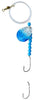 Double Hook Colorado Spinner – Blue Scale Blade Lure