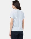 Ribbed Scoop Neck T-Shirt