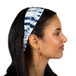 Tie Dye Bandana - Blue & White
