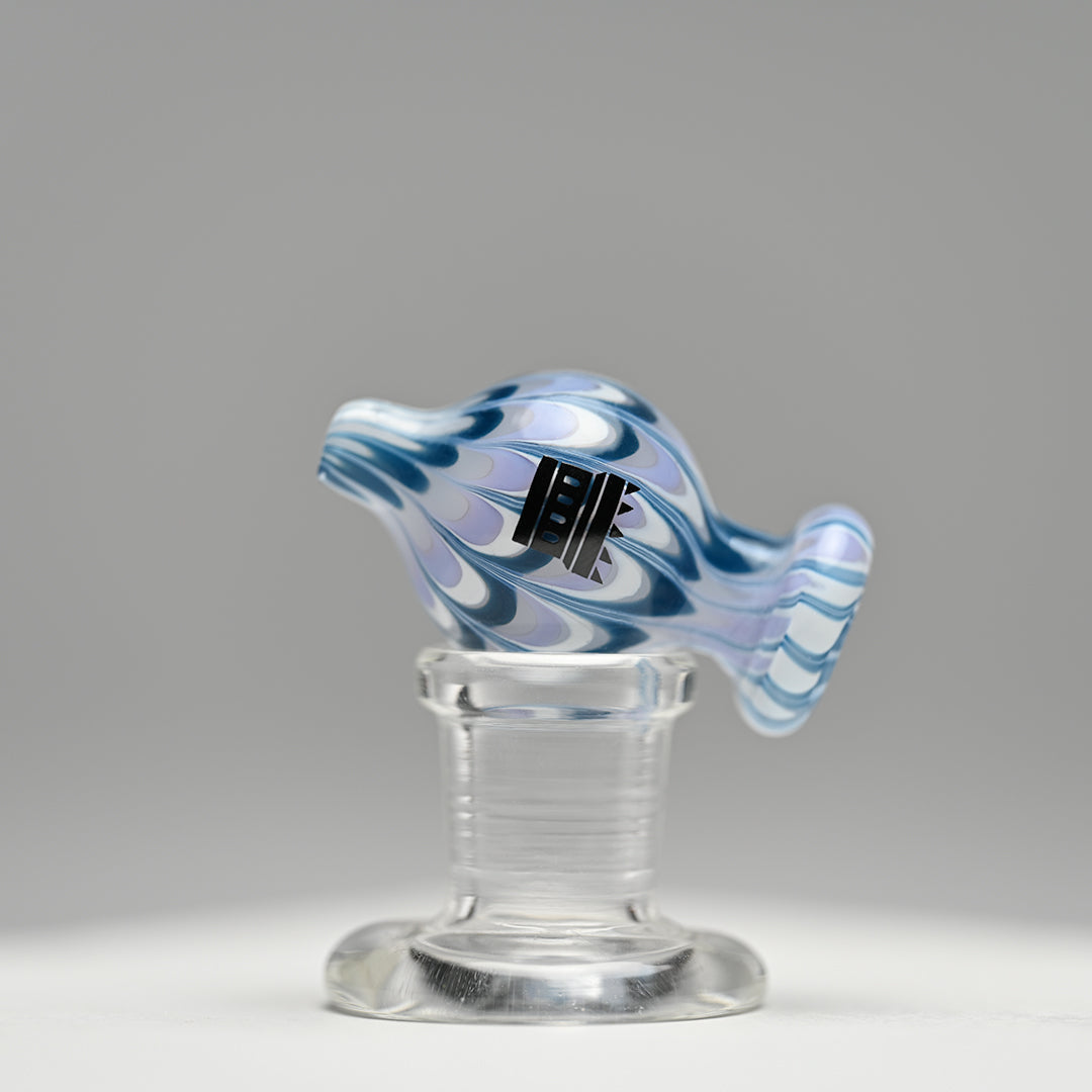 Directional Bubble Carb Cap - Color Swirl